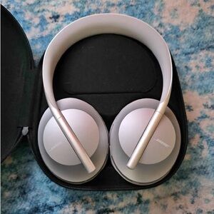 Bose Over-Ear Silver Headphones